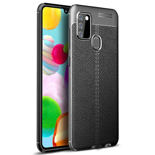 Galaxy A21S Kılıf Niss Silikon Kılıf - Siyah