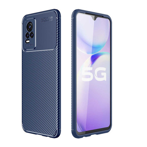 Vivo V21E Kılıf Negro Silikon Kılıf - Lacivert