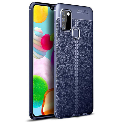 Galaxy A21S Kılıf Niss Silikon Kılıf - Lacivert