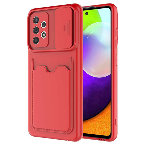 Galaxy A72 Kılıf Kartix Kılıf - Kırmızı
