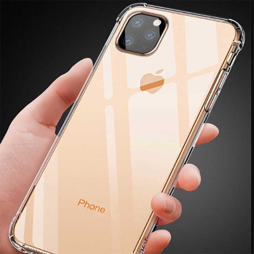 iPhone 11 Pro Max Kılıf Nitro Anti Shock Silikon - Renksiz