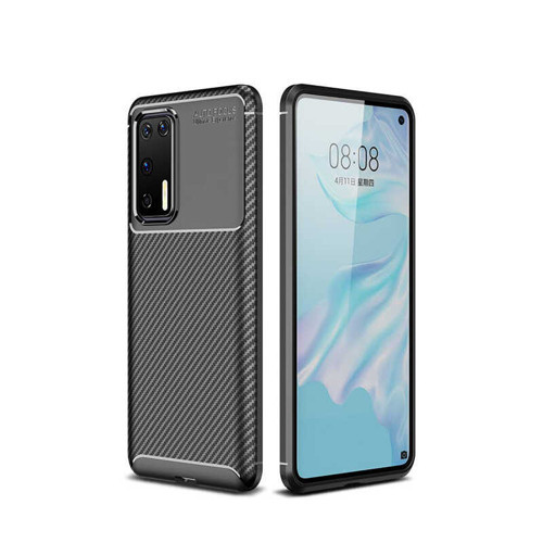 Huawei P40 Kılıf Negro Silikon Kılıf - Siyah