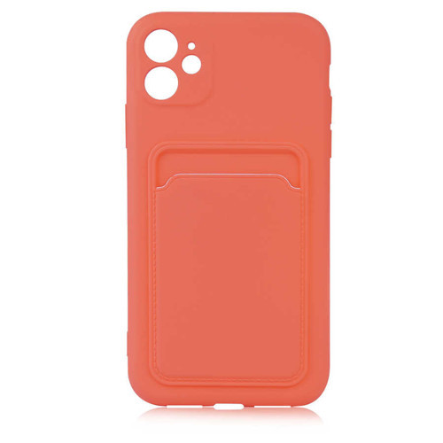 iPhone 12 Kılıf Ofix Kılıf - Koyu Turuncu
