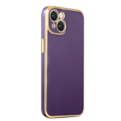 iPhone 14 Plus Kılıf Bark Kılıf - Derin Mor