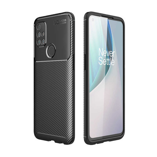 One Plus Nord N10 5G Kılıf Negro Silikon Kılıf - Siyah