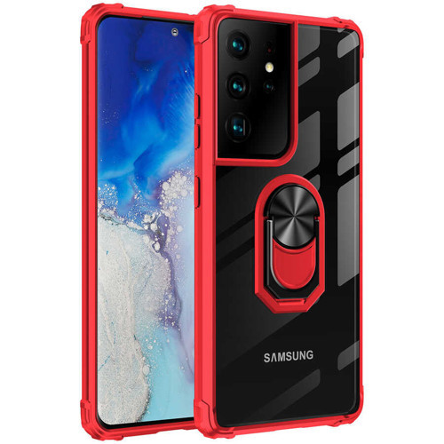 Galaxy S21 Ultra Kılıf Mola Kılıf - Kırmızı