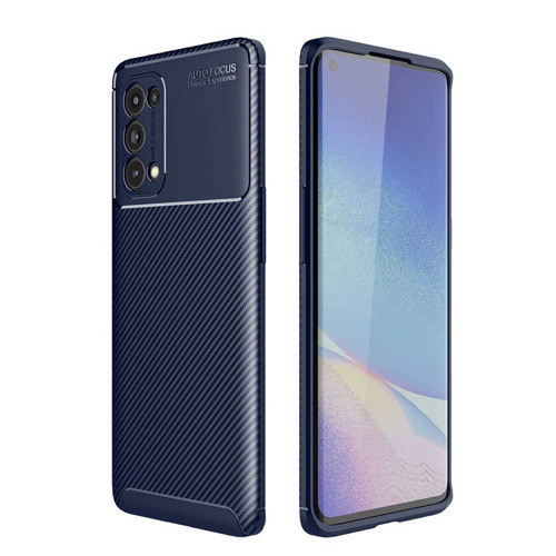 Oppo Reno 5 5G Kılıf Negro Silikon Kılıf - Lacivert