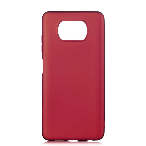Xiaomi Poco X3 Kılıf Premier Silikon Kılıf - Mürdüm