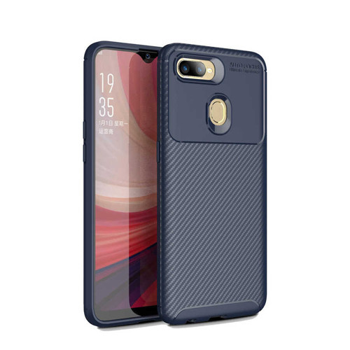 Oppo A12 Kılıf Negro Silikon Kılıf - Lacivert