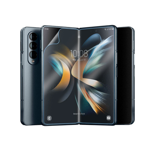 Galaxy Z Fold 5 Hizalama Aparatlı S-Fit Body Ekran Koruyucu - Renksiz