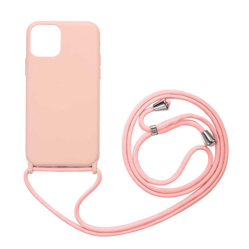 iPhone 12 Mini Kılıf Ropi Kılıf - Pembe Açık