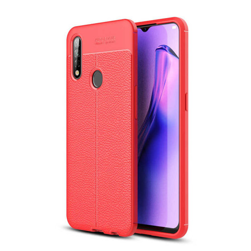 Oppo A31 Kılıf Niss Silikon Kılıf - Kırmızı