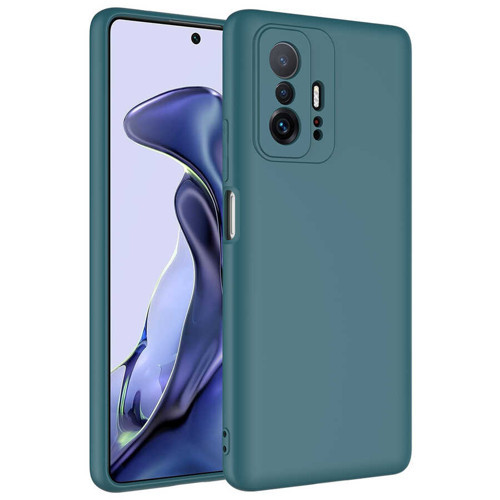 Xiaomi Mi 11T Pro 5G Kılıf Mara Lansman Kılıf - Koyu Yeşil