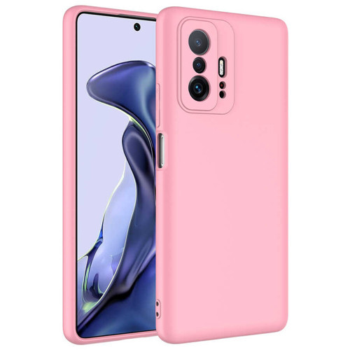 Xiaomi Mi 11T Pro 5G Kılıf Mara Lansman Kılıf - Pembe Açık
