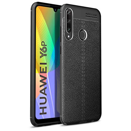 Huawei Y6P Kılıf Niss Silikon Kılıf - Siyah