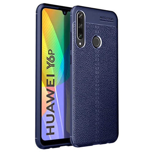 Huawei Y6P Kılıf Niss Silikon Kılıf - Lacivert