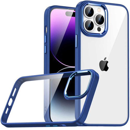 iPhone 14 Pro Max Kılıf Flora Kılıf - Lacivert
