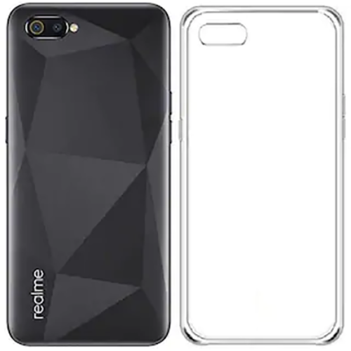 Realme C2 Kılıf Süper Silikon Kılıf - Renksiz