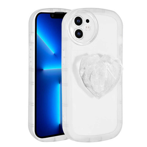 iPhone 11 Kılıf Kamera Korumalı Pop Soketli Renkli Ofro Kılıf - Beyaz