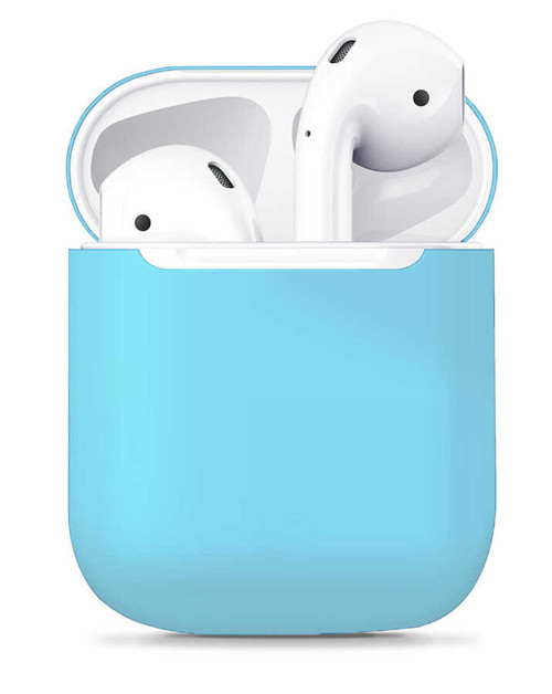 Airpods Kılıf Airbag 13 Silikon - Mavi