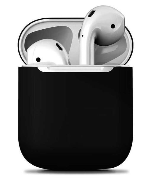 Airpods Kılıf Airbag 13 Silikon - Siyah