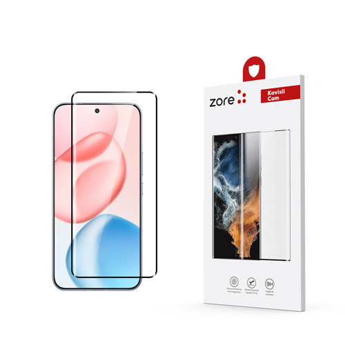 Honor 400 Pro Full Yapışkanlı Cam Ekran Koruyucu - Şeffaf