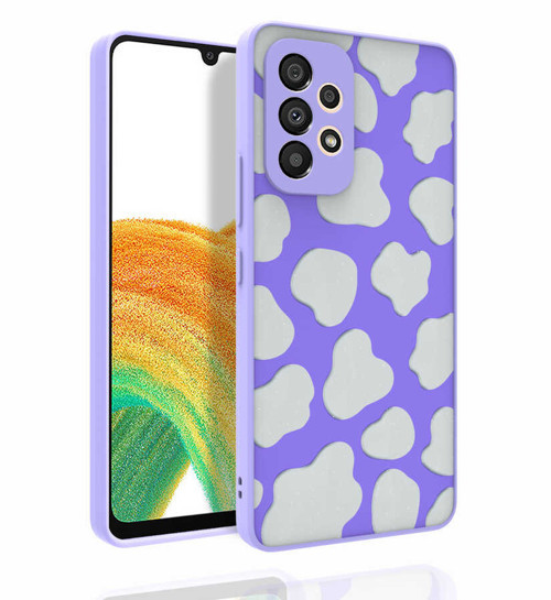 Galaxy A53 5G Kılıf Desenli Kamera Korumalı Parlak Nora Kılıf - NO6