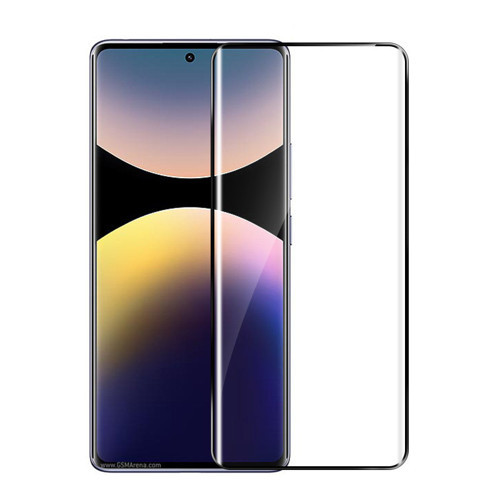 Xiaomi Redmi Note 14 Pro 5G Süper Pet Ekran Koruyucu Jelatin - Siyah