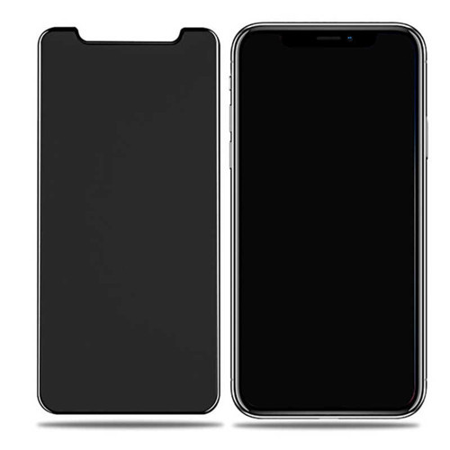 iPhone XR 6.1 Rika Premium Privacy Temperli Cam Ekran Koruyucu - Siyah