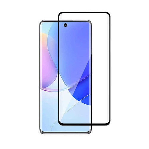 Huawei P50 Pro Süper Pet Ekran Koruyucu Jelatin - Siyah
