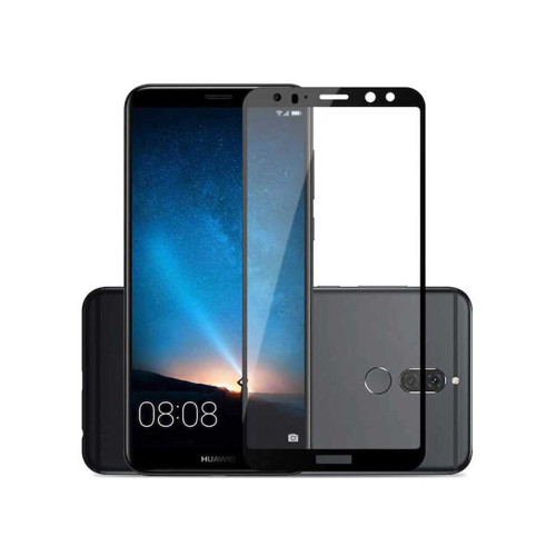 Huawei Mate 10 Lite 5D Cam Ekran Koruyucu - Siyah