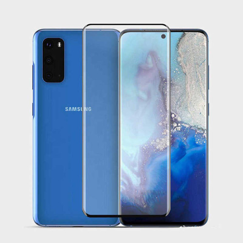 Galaxy S20 Süper Pet Ekran Koruyucu Jelatin - Siyah