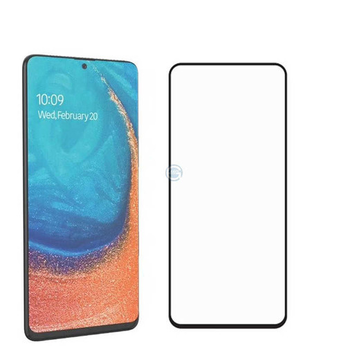 Galaxy A91 (S10 Lite) Süper Pet Ekran Koruyucu Jelatin - Siyah