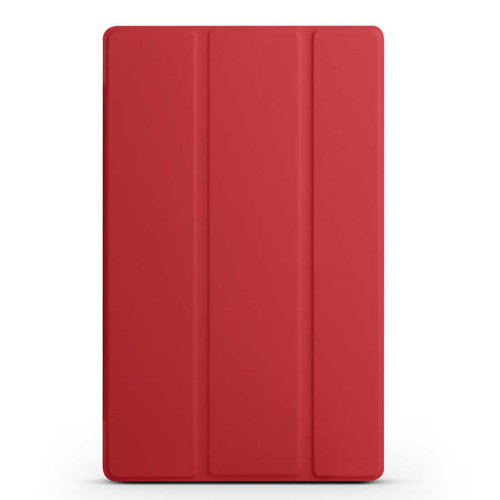 Lenovo M10 TB-X306F Gen.2 Smart Cover Standlı 1-1 Kılıf - Kırmızı