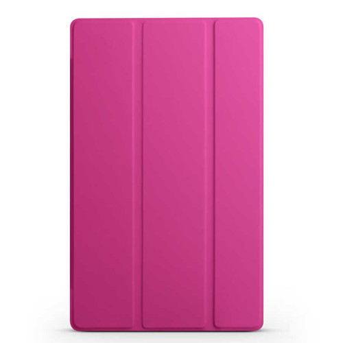 Lenovo M10 TB-X306F Gen.2 Smart Cover Standlı 1-1 Kılıf - Pembe