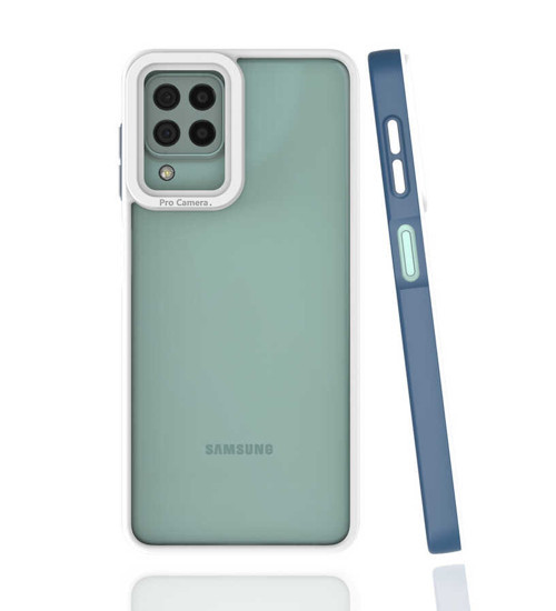 Galaxy M22 Kılıf Mima Kılıf - Lacivert