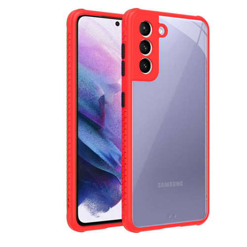 Galaxy S21 Kılıf Kaff Kılıf - Kırmızı
