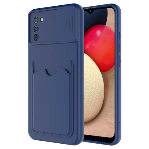 Galaxy A02S Kılıf Kartix Kılıf - Lacivert