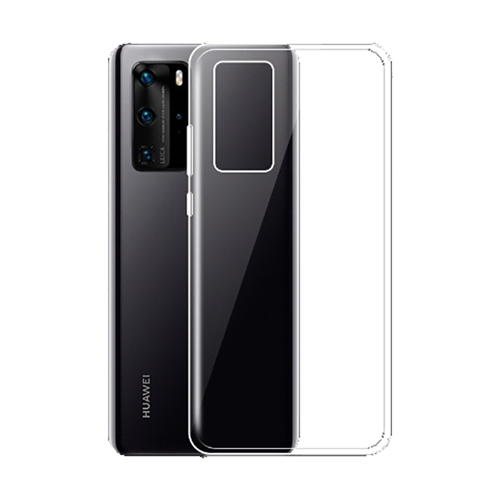Huawei P40 Kılıf Süper Silikon Kılıf - Renksiz