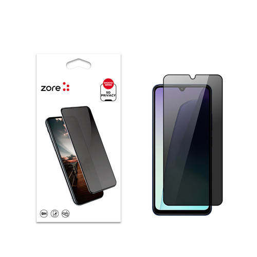 Xiaomi Redmi 14C 4G New 5D Privacy Temperli Ekran Koruyucu - Siyah