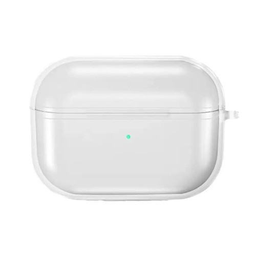 Airpods Pro 3 Kılıf Şeffaf Kristal Silikon Airbag 14 Kılıf - Şeffaf