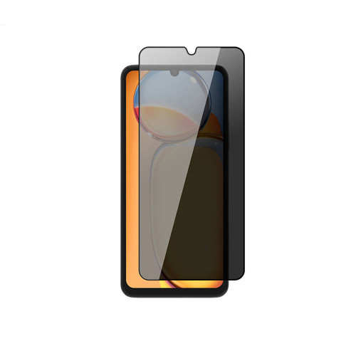 Xiaomi Redmi 13C New 5D Privacy Temperli Ekran Koruyucu - Siyah