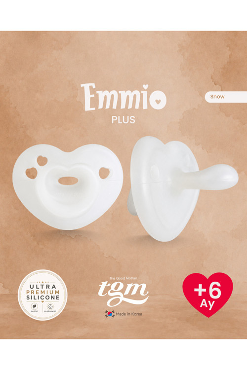 Ultra Premium Silikon Kalpli Emzik Plus (Snow)