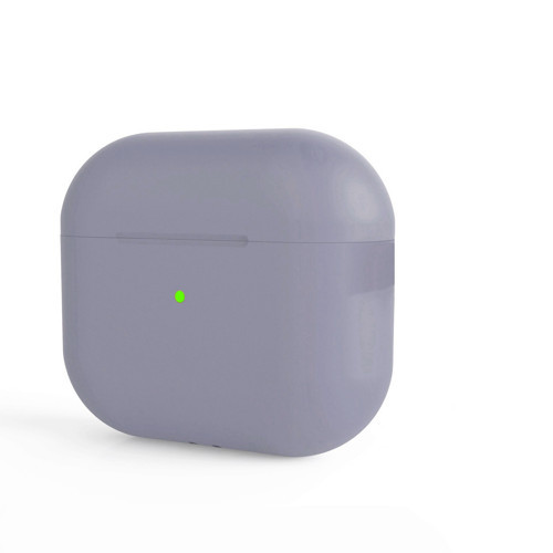 Airpods Pro 2 Standart Silikon Kılıf - Lavendery Gray