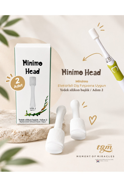 MİNİMO Head (Ultra Premium Silikon Yedek Fırça Başlığı) – Adım 2