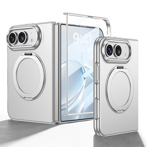 Apple iPhone Duo Kılıf M-safe Şarj Özellikli Kıpta Yüzüklü Kamera Korumalı Kapak
