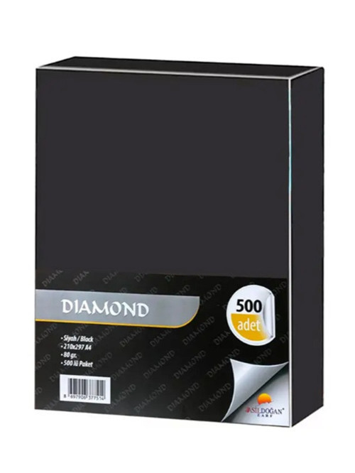 Siyah Renkli Fotokopi Kağıdı 80Gr 500Lü