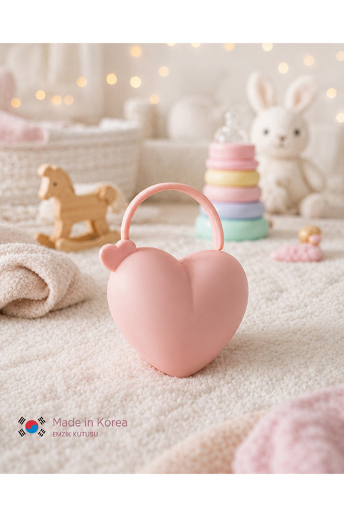 Tutbi Box Kalpli Emzik Kutusu ( Coral Pink )