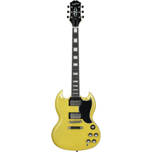 Exclusive SG Custom Elektro Gitar (Gold Sparkle)