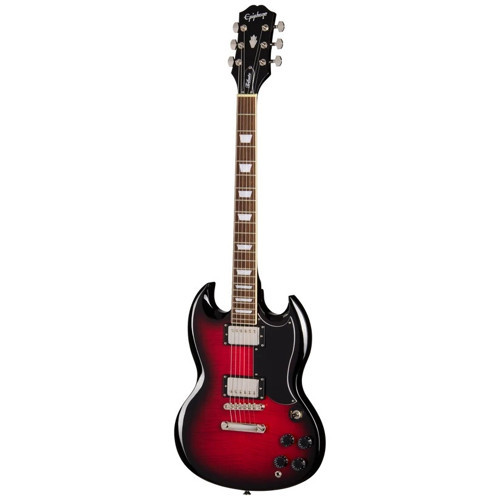 SG Tribute Plus Elektro Gitar (Cherry Burst)